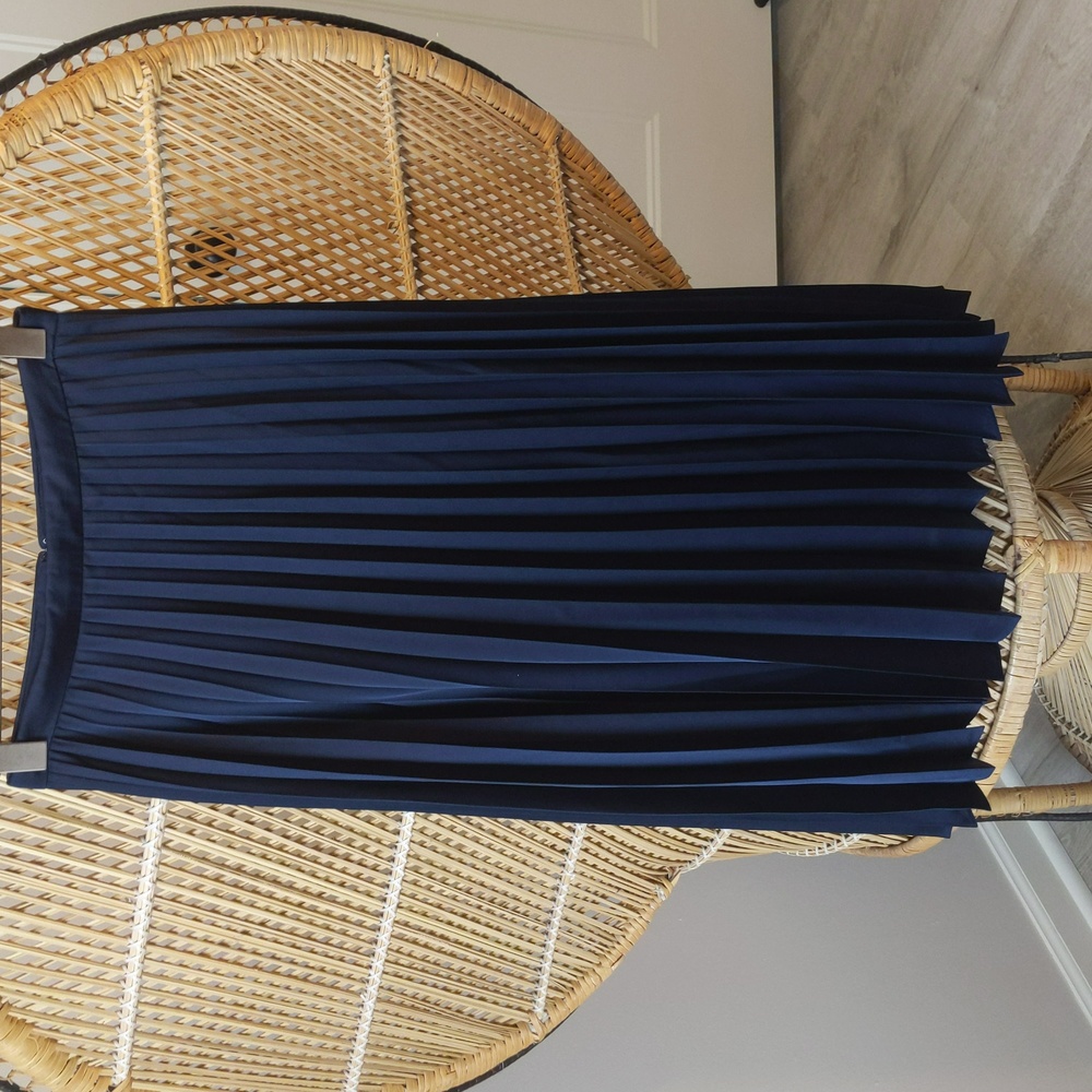 J Crew pleated akirt